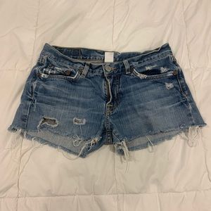 Lucky jean shorts